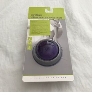 NEW Zenzation Athletics Rejuvenate Hand Roller Massager Ball Purple Grey